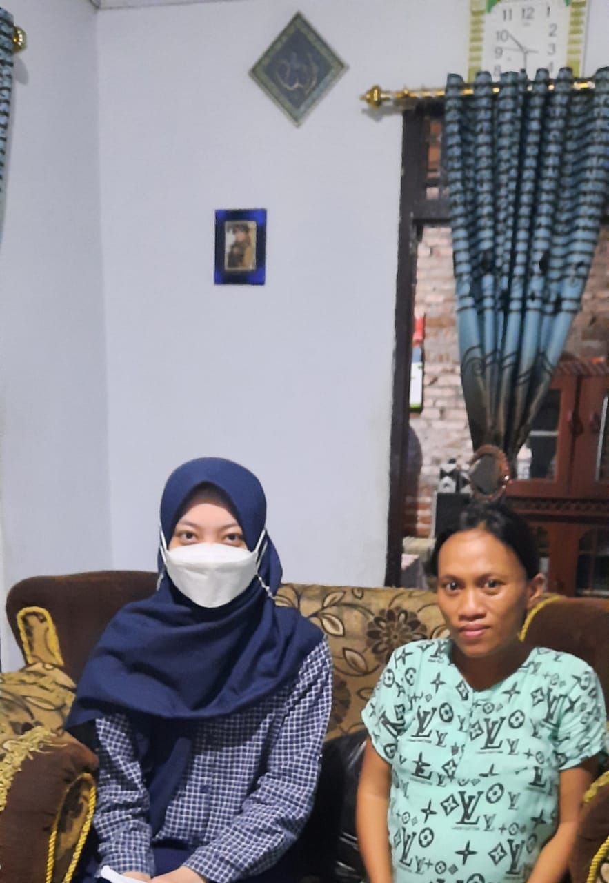 kunjungan kedua bersama ibu rosida 